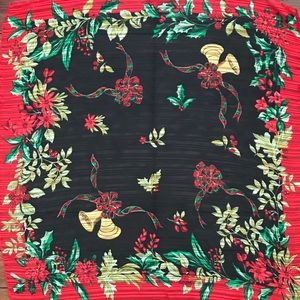 FREE w/ Purchase.  Holiday Square Neckerchief